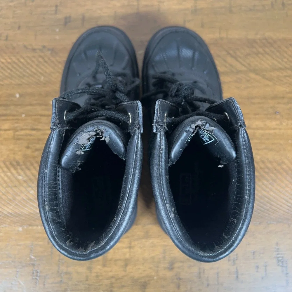 Polo Ralph Lauren Boots Toddler 1 Black Lansing Snow‎ Winter Lace Up Outdoor